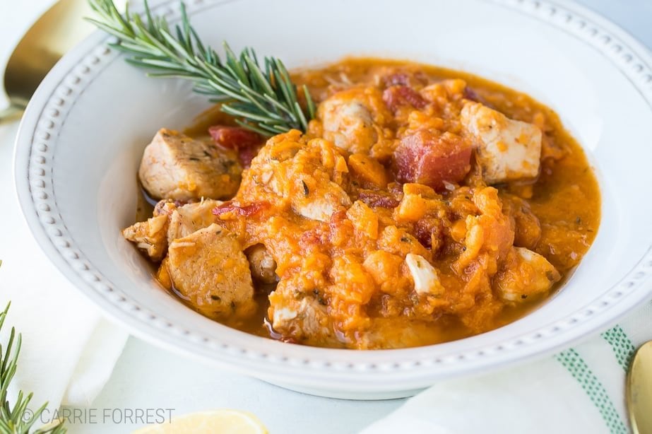 Instant Pot Chicken & Sweet Potatoes