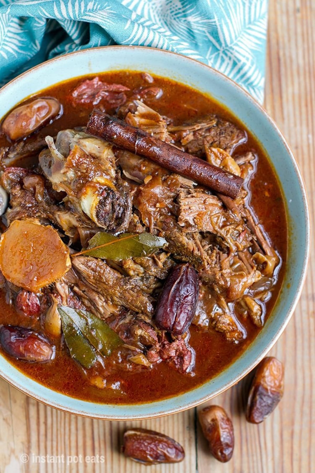 instant pot leg lamb stew