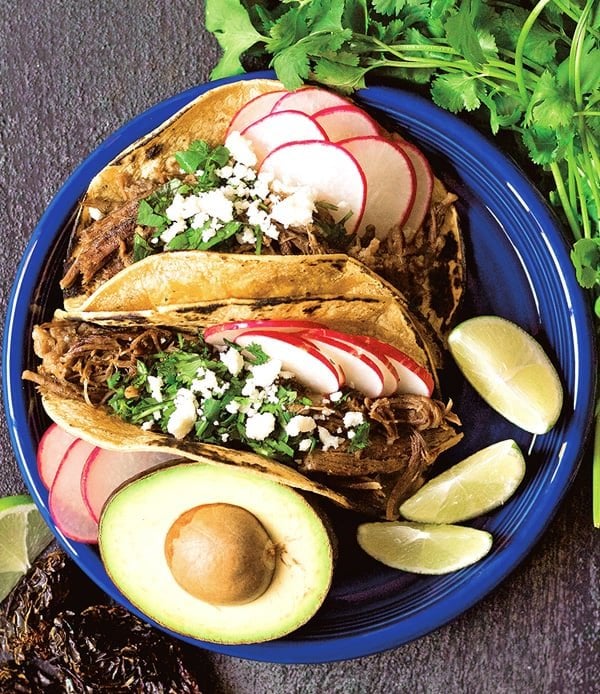 Instant Pot Shredded Beef Tacos