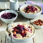 Instant Pot Cooking for Two Steel Cut Oatmeal with Cranberries & Almonds