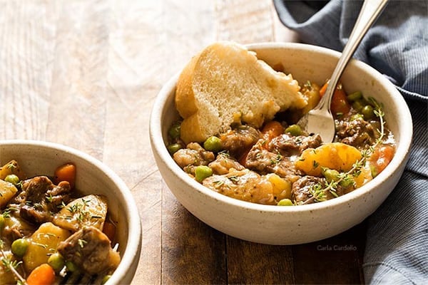 Instant Pot Beef Stew For Two (Dinner For Two)
