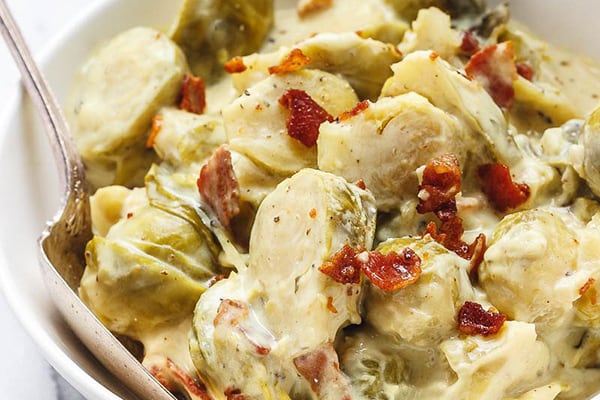 Creamy Brussels Sprouts 