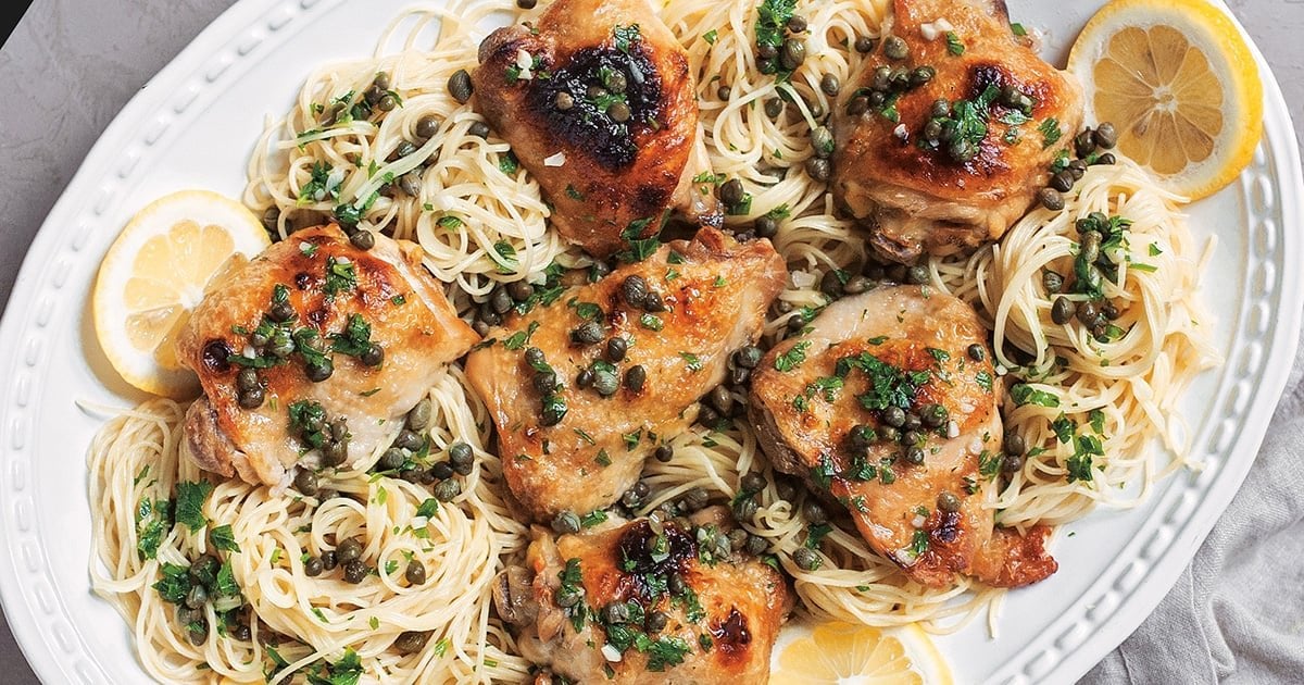 Instant Pot Chicken Piccata With Lemon Capers From Frozen