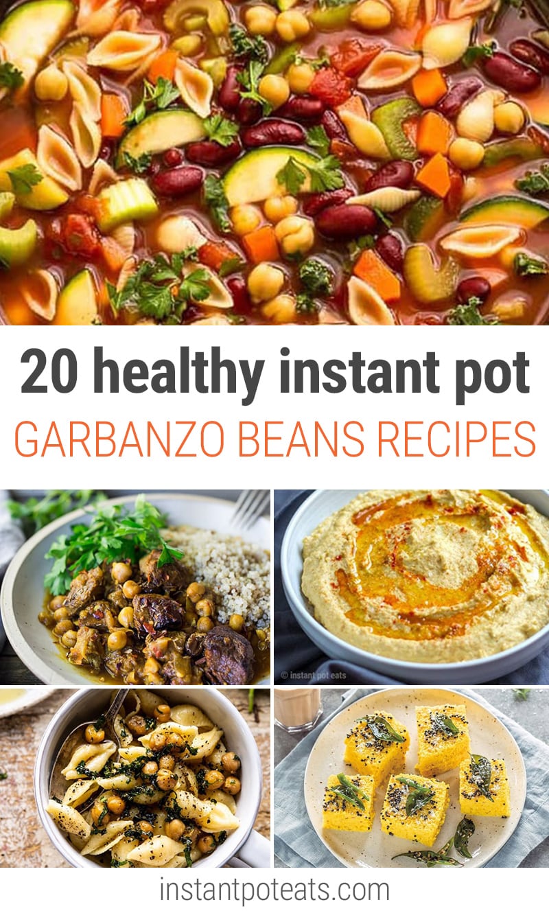 Instant pot chickpea recipes