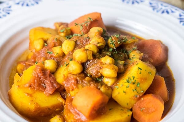 Persian Instant Pot Chickpea Stew 