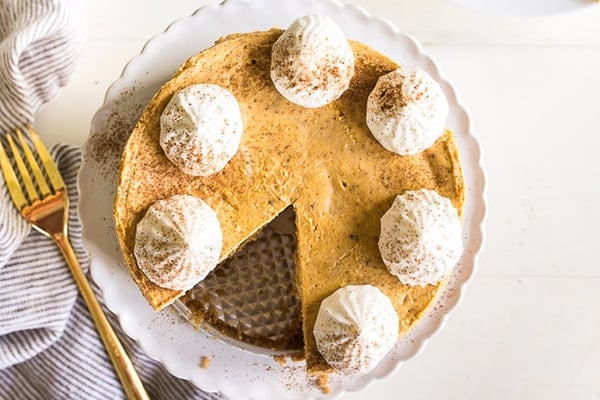 Instant Pot Pumpkin Cheesecake