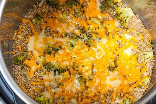 Cheddar, Broccoli & Quinoa