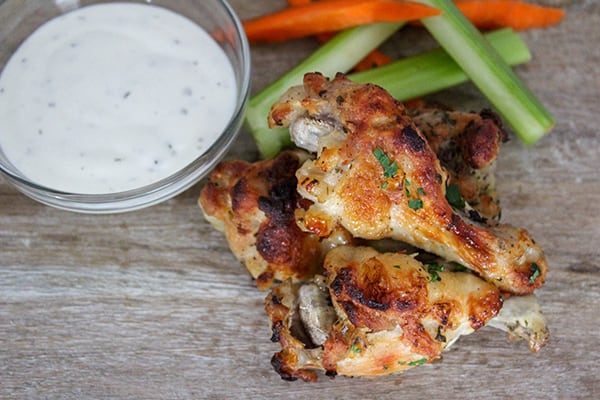 Ranch Chicken Wings