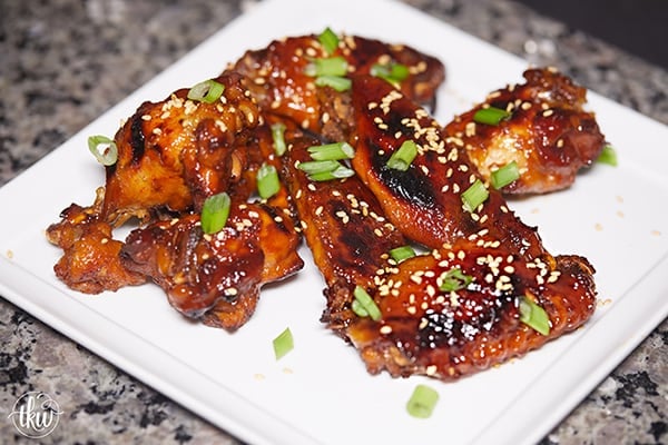 Instant Pot Korean Sticky Chicken Wings 