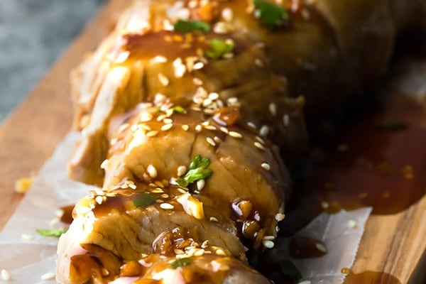  Pork Tenderloin With Soy Ginger Sauce