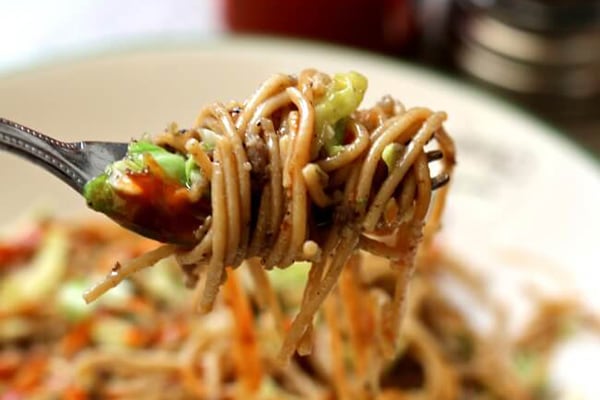 Instant Pot Rachel Ray Cabbage Pepper Beef Noodles