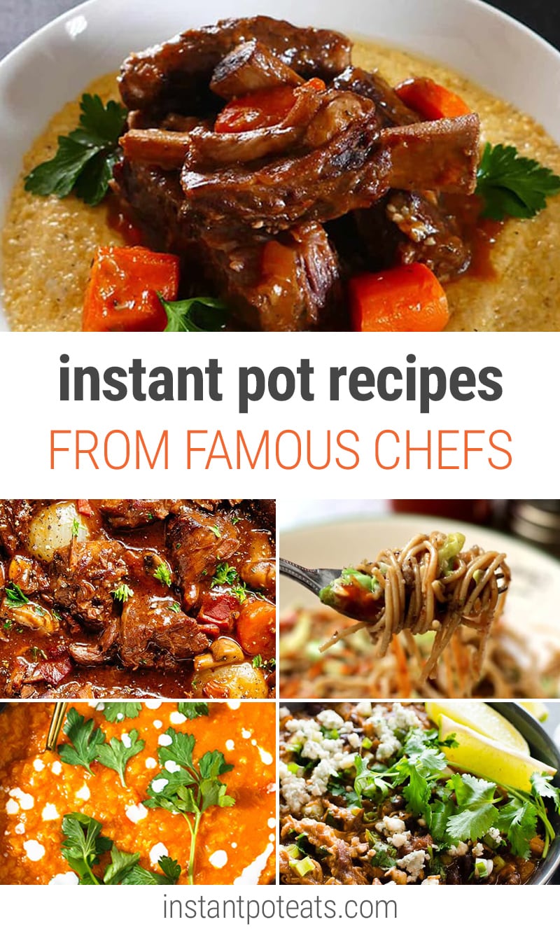 Instant Pot Pressure Cooker Recipes from Jamie Olive, Julia Child, Wolfgang Puck & More