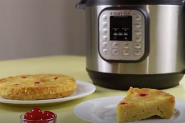 Instant Pot Pineapple Upside-Down Cake