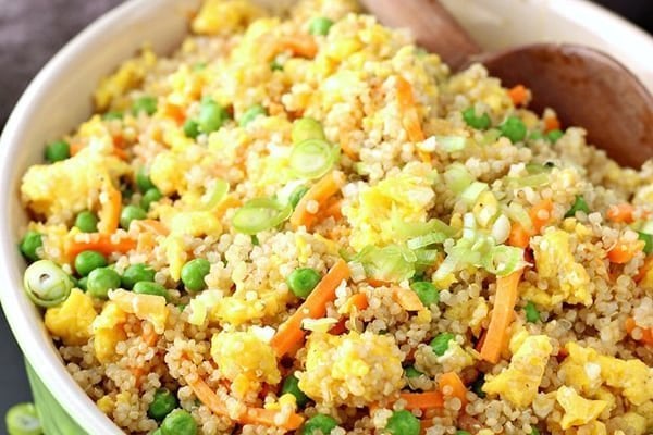 Instant Pot Quinoa Fried Rice