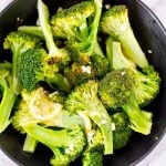 Instant Pot Steamed Broccoli With Lemon & Garlic