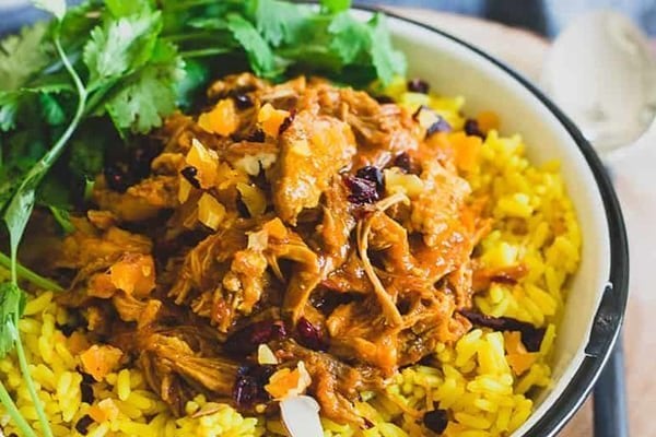 Coconut Turmeric Pork & Rice