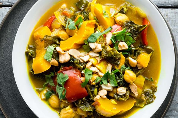 Instant Pot Veggie Curry