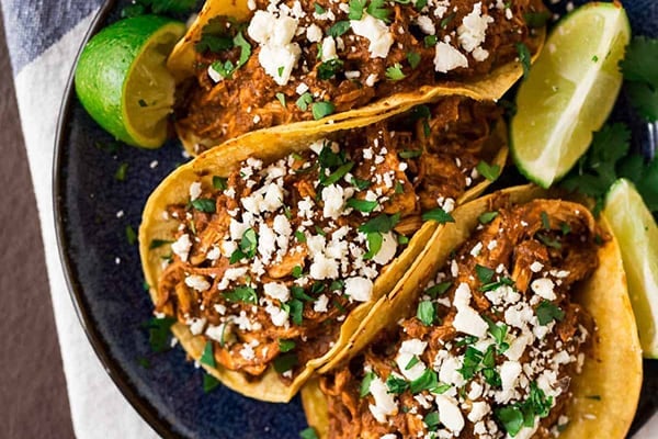 Chicken Mole Tacos