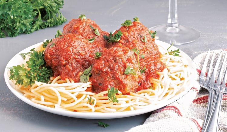 Instant Pot Meatballs Spaghetti (gluten-free, allergy-friendly, kids meals)