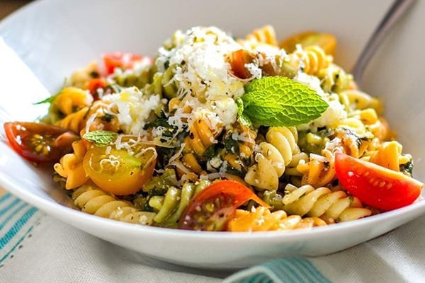 Weight Watchers Pasta With Spinach & Ricotta