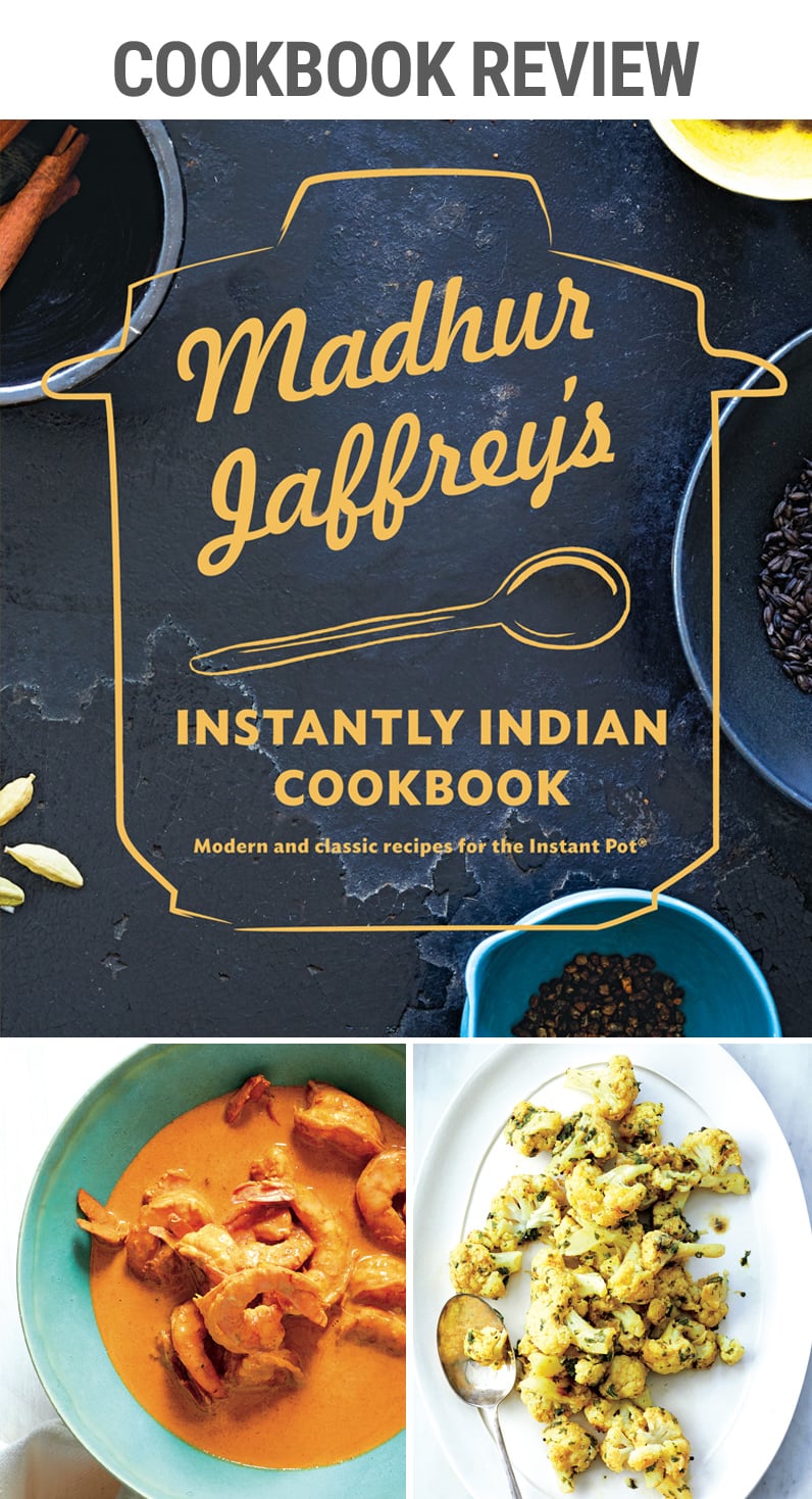 Coobook Review: Madhur Jaffrey's Instantly Indian Cookbook | #coobook #indiancuisine #curry #goanshrimp #redlentil #cauliflower