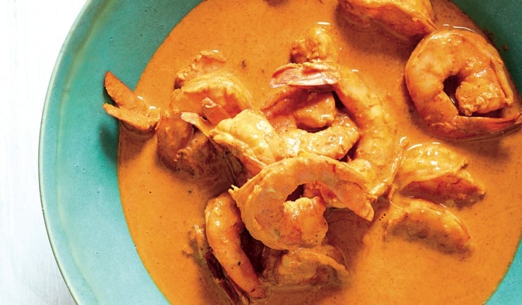 Instant Pot Shrimp Curry Goan-Style