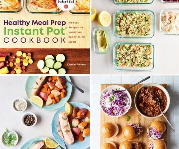 healthy meal prep instant pot cookbook review