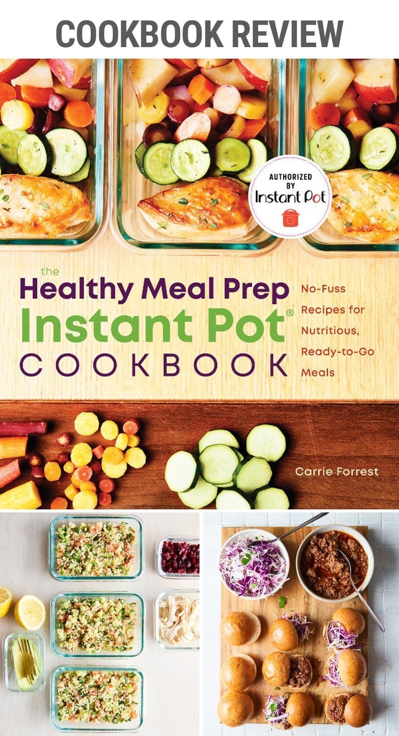 Healthy Meal Prep Instant Pot Cookbook review | #cookbookreview #mealprep #mealplanning #lunch #togo #packedlunch #quickmeal #easymeal #healtheats #cleaneating #quinioa