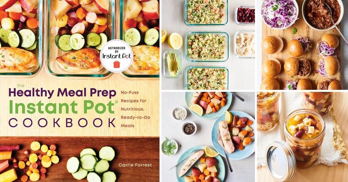 healthy meal prep instant pot cookbook review