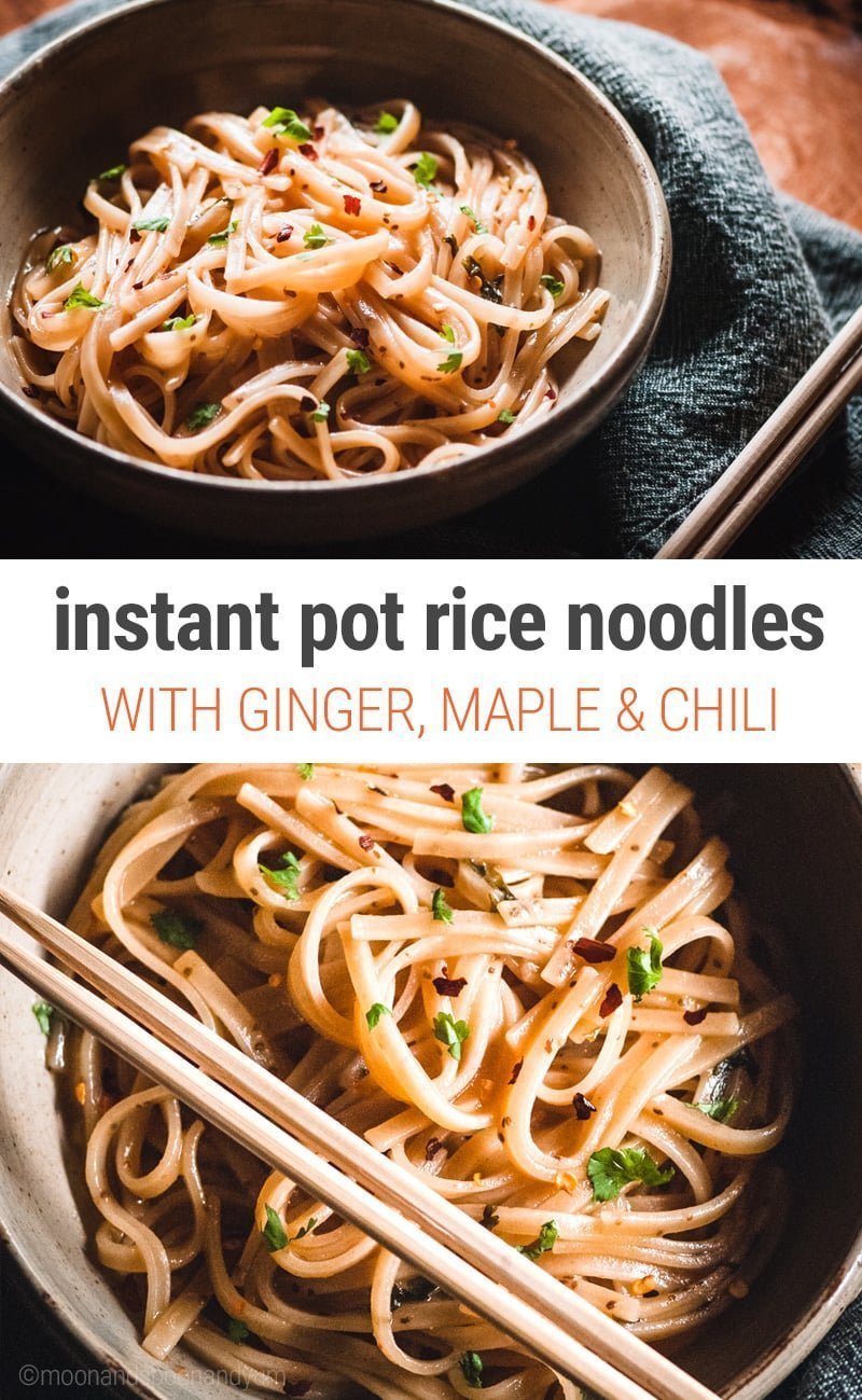 brown rice noodles instant pot