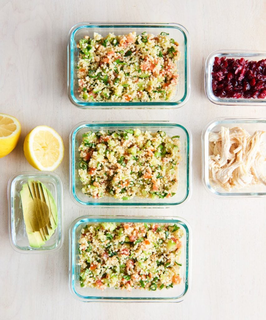 instant pot quinoa vegetable tabbouleh salad 