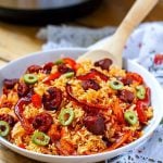 Instant Pot Spanish Rice With Chorizo