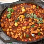 instant pot summer stew chickpea chicken vegetables