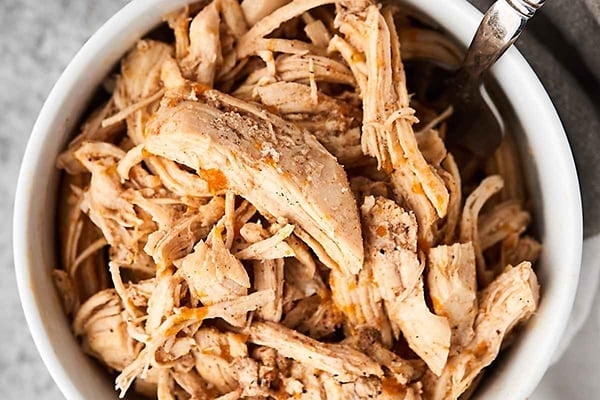 Shredded Chicken (From Frozen)