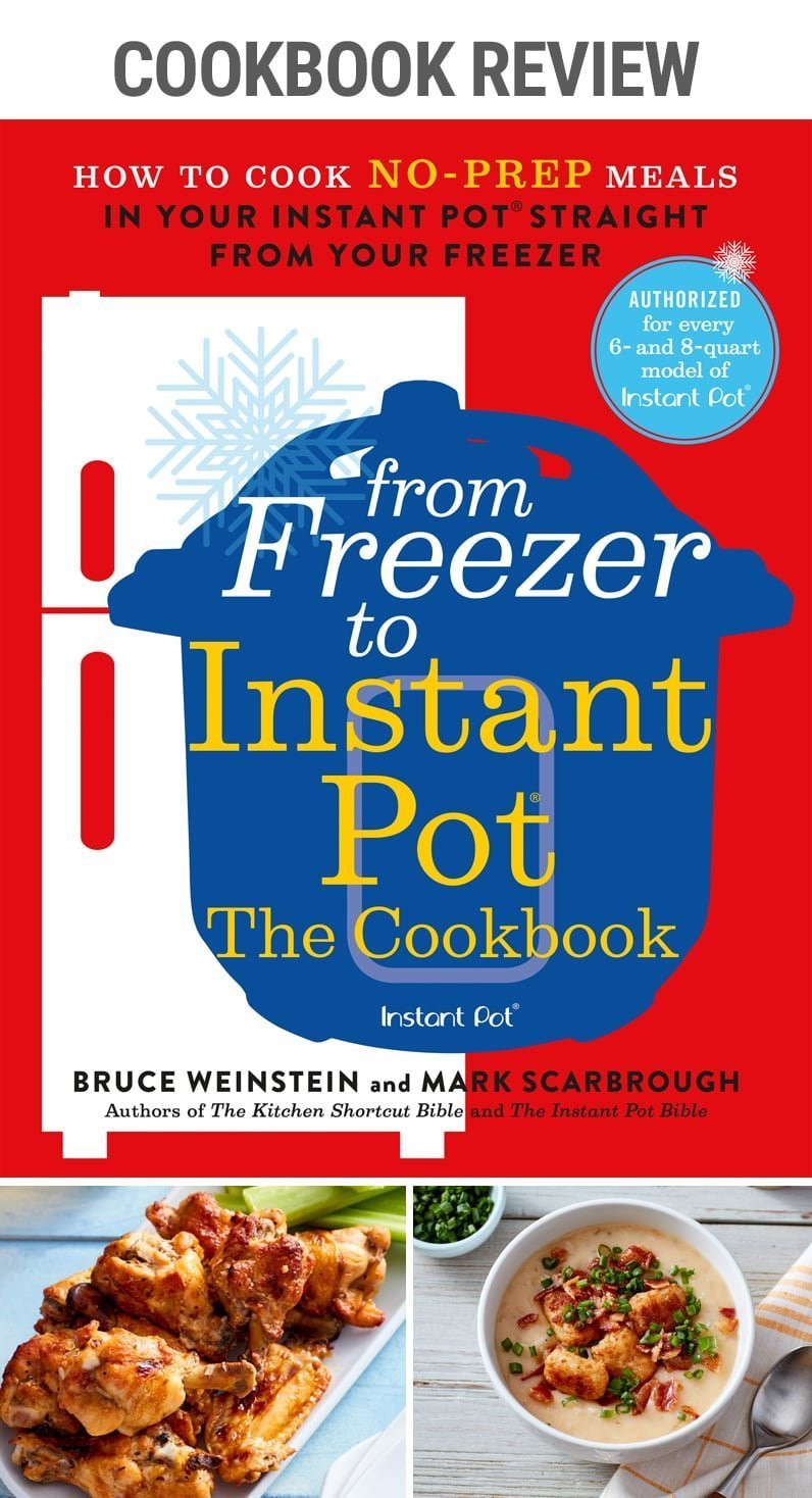 Cookbook Review: From Freezer to Instant Pot | #cookbook #frozenmeat #frozenchicken #thaw #defrost #pressurecooker #quickdinner #buffalochickenwings #salmon 