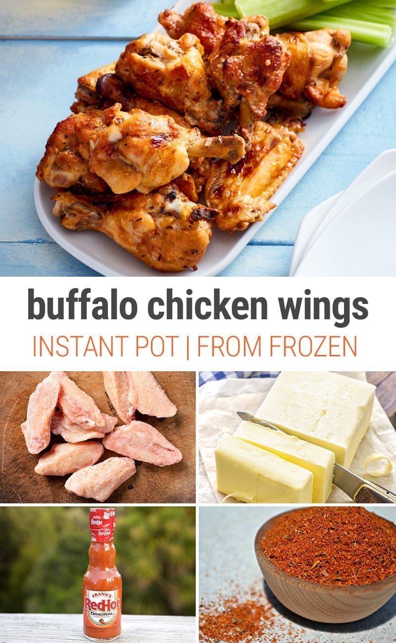 Instant Pot Buffalo Chicken Wings From Frozen