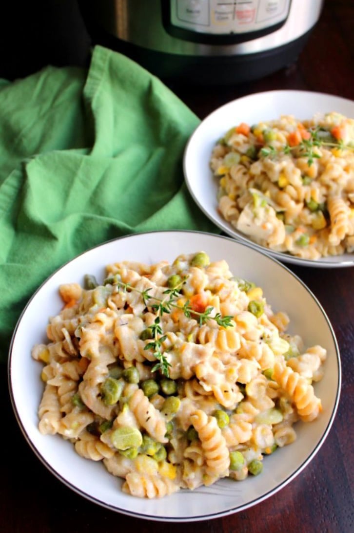 Creamy Instant Pot Chicken & Noodles