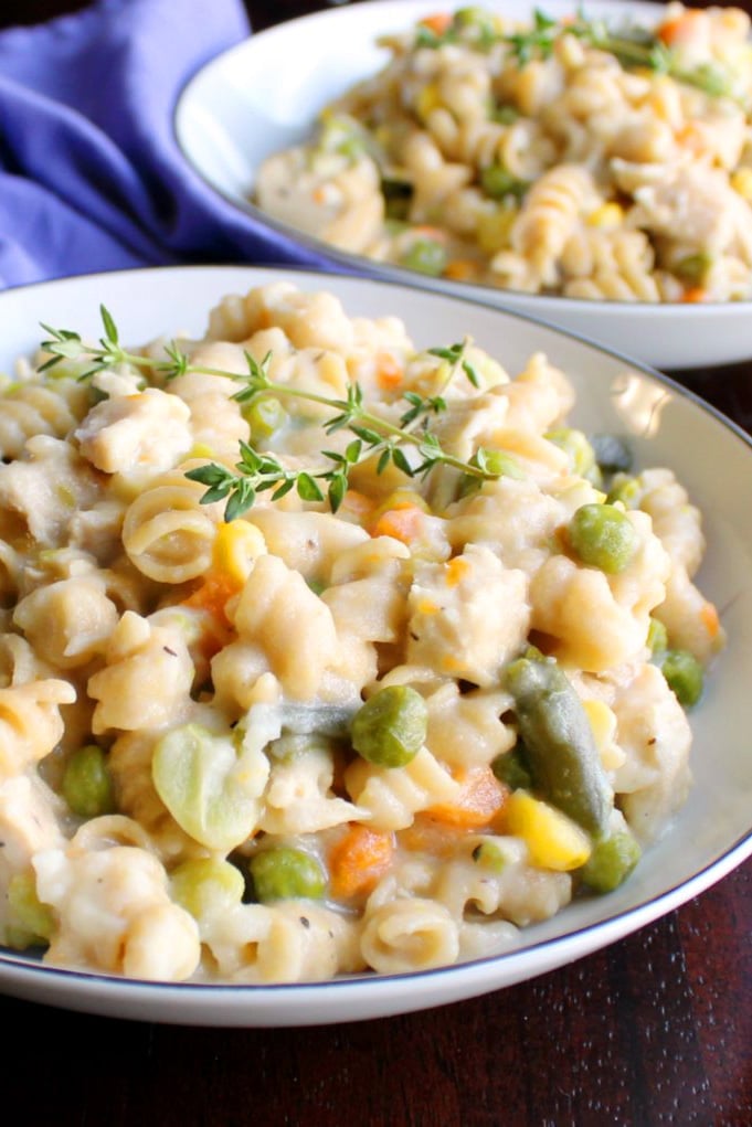 Creamy Chicken Noodles