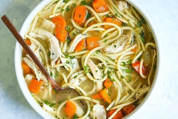 Instant Pot Chicken Noodle Soup