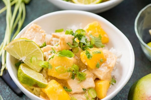 instant pot mango chicken