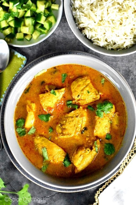 Chicken Curry Instant Pot Indian Style (Made With Rice At The Same Time)