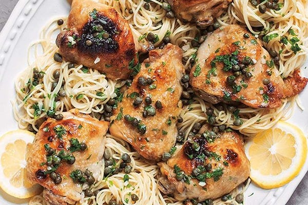 Frozen Chicken Piccata With Lemon & Capers