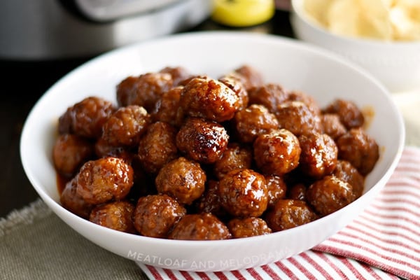 Instant Pot Grape Jelly Meatballs