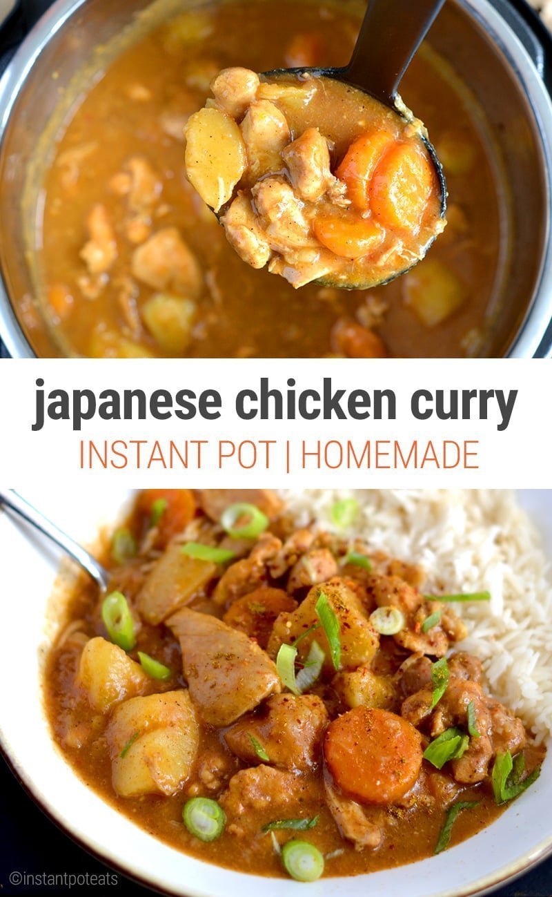 Instant Pot Japanese Curry With Chicken