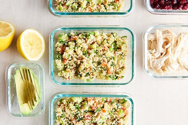 INSTANT POT QUINOA VEGETABLE TABBOULEH SALAD