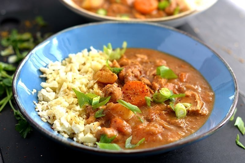 Instant Pot Japanese Curry With Cauliflower Rice