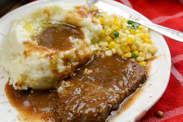 Instant Pot Cubed Steak and Gravy