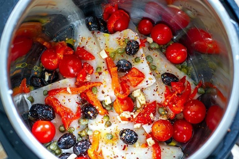 Instant Pot Italian Fish (From Frozen, Whole30)
