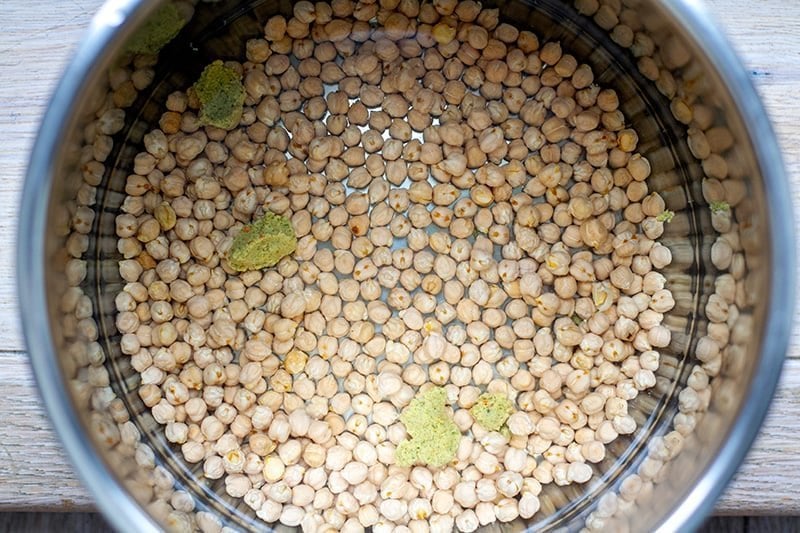 Instant Pot chickpeas (garbanzo beans)