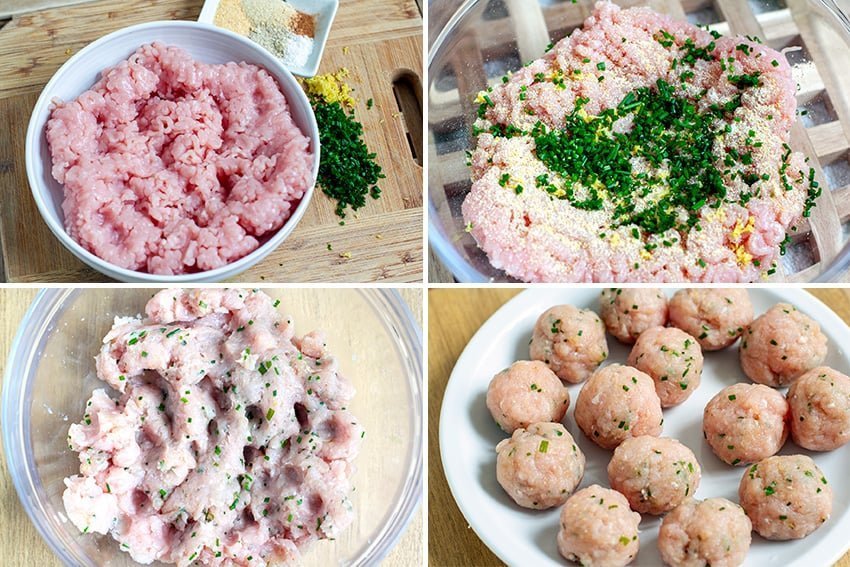 How to make Instant Pot chicken alfredo meatballs